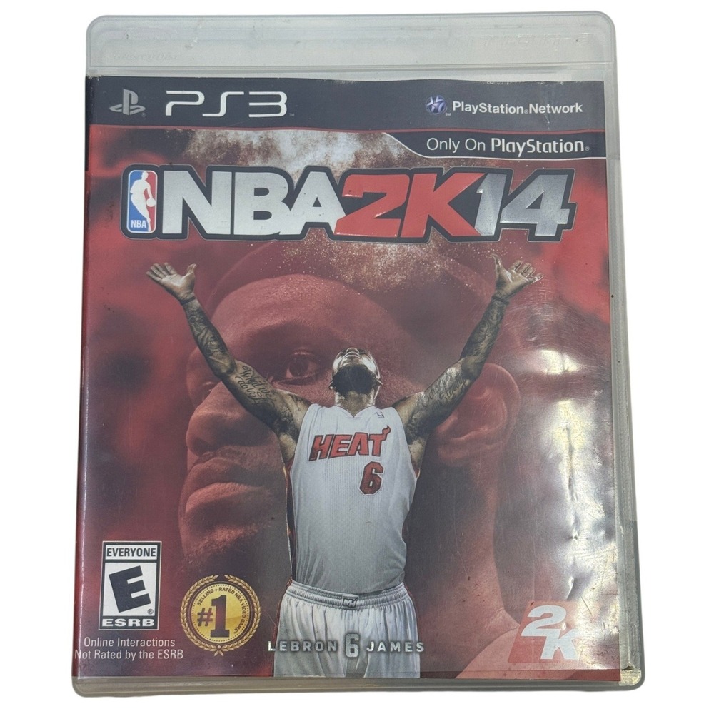 NBA 2K14 PlayStation 3 PS3 LeBron James 2K Sports Basketball Game